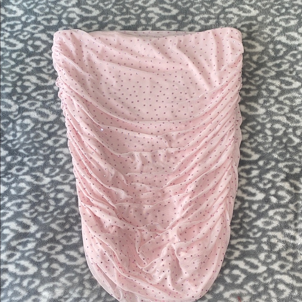 Pink AFRM tube top- see stain inside